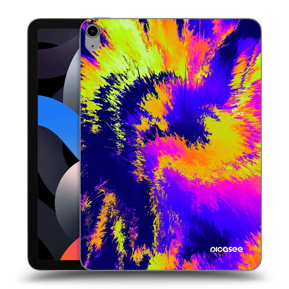 Picasee silikonski prozorni ovitek za Apple iPad Air 4 10.9" 2020 - Burn