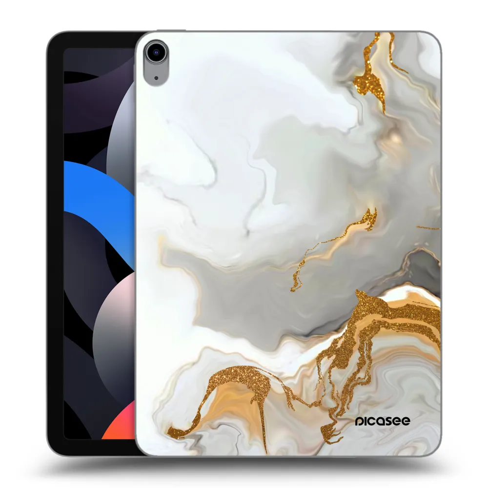 Picasee silikonski prozorni ovitek za Apple iPad Air 4 10.9" 2020 - Her
