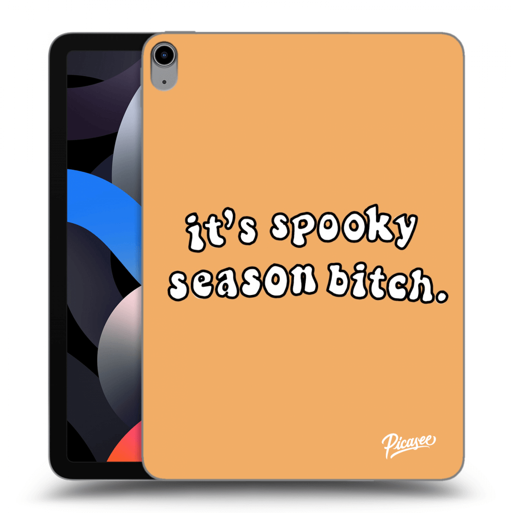 Picasee silikonski črni ovitek za Apple iPad Air 4 10.9" 2020 - Spooky season