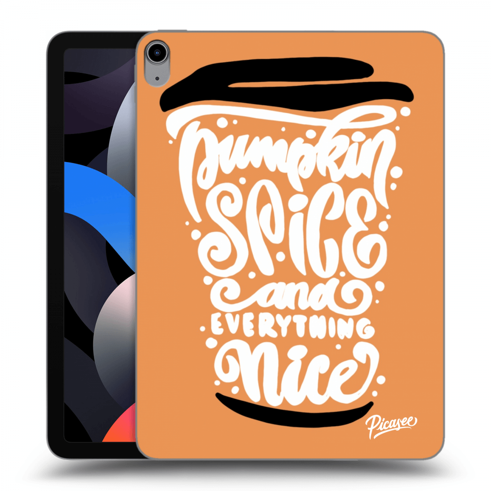 Picasee silikonski črni ovitek za Apple iPad Air 4 10.9" 2020 - Pumpkin coffee