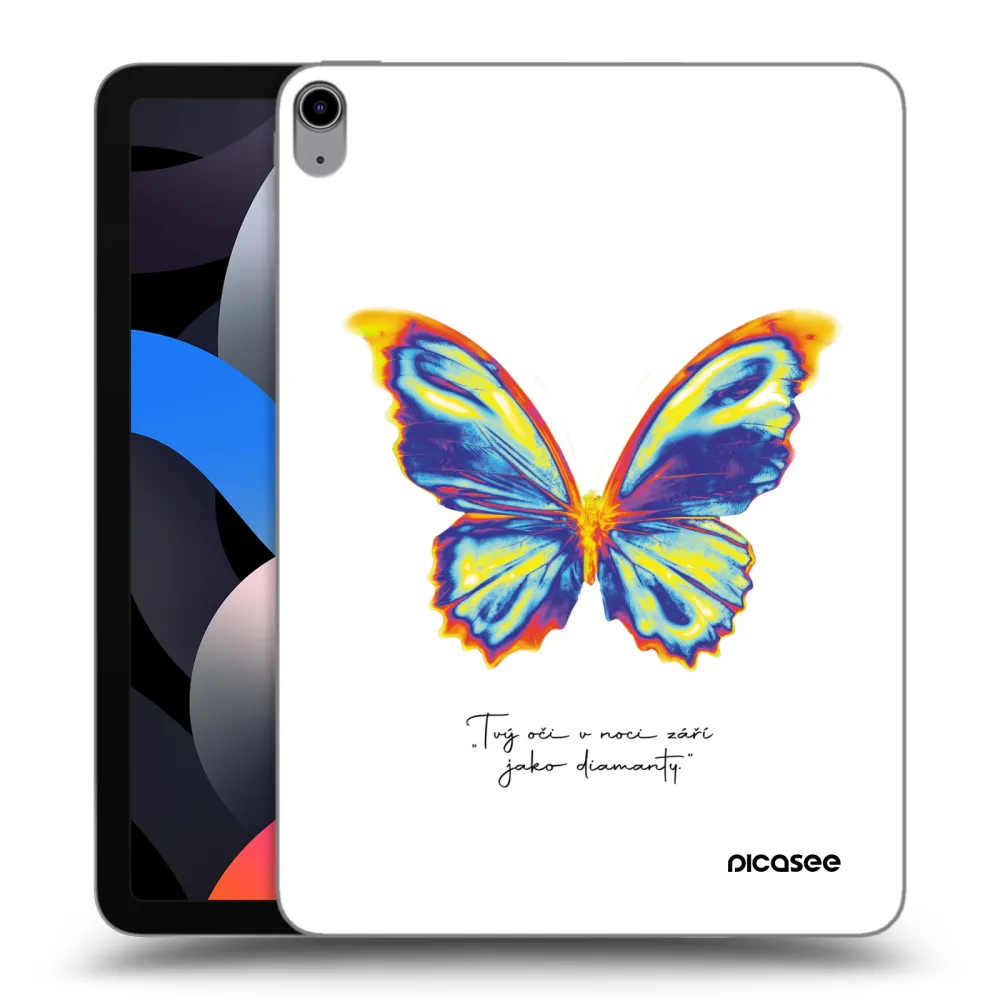 Picasee silikonski prozorni ovitek za Apple iPad Air 4 10.9" 2020 - Diamanty White