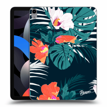 Picasee silikonski prozorni ovitek za Apple iPad Air 4 10.9" 2020 - Monstera Color