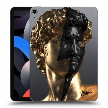 Picasee silikonski prozorni ovitek za Apple iPad Air 4 10.9" 2020 - Wildfire - Gold
