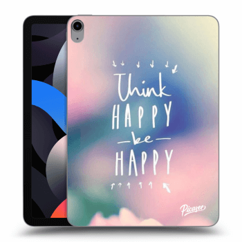 Picasee silikonski prozorni ovitek za Apple iPad Air 4 10.9" 2020 - Think happy be happy
