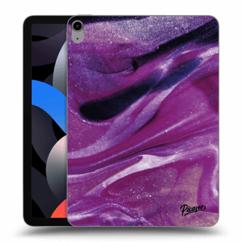 Ovitek za Apple iPad Air 4 10.9" 2020 - Purple glitter
