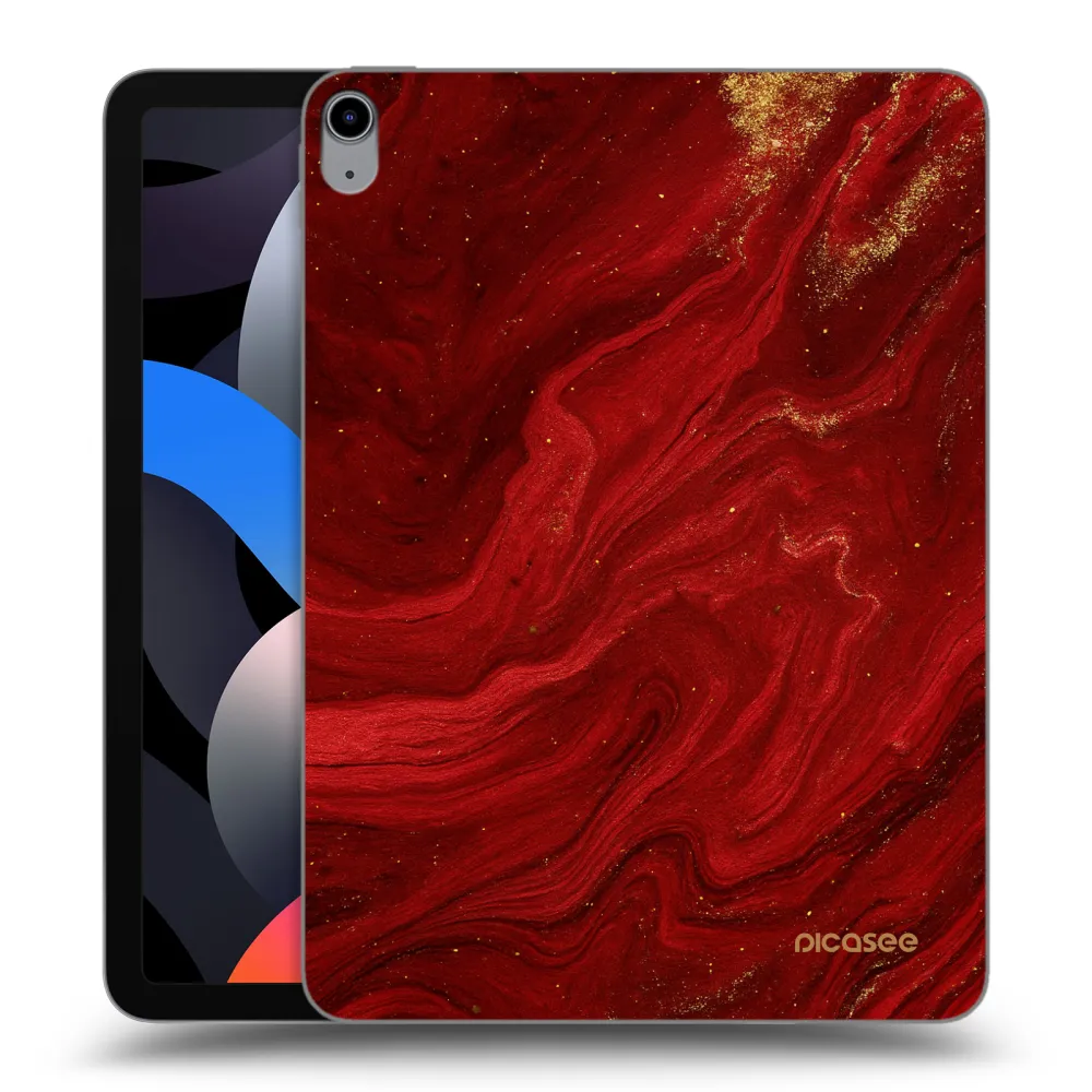 Picasee silikonski prozorni ovitek za Apple iPad Air 4 10.9" 2020 - Red