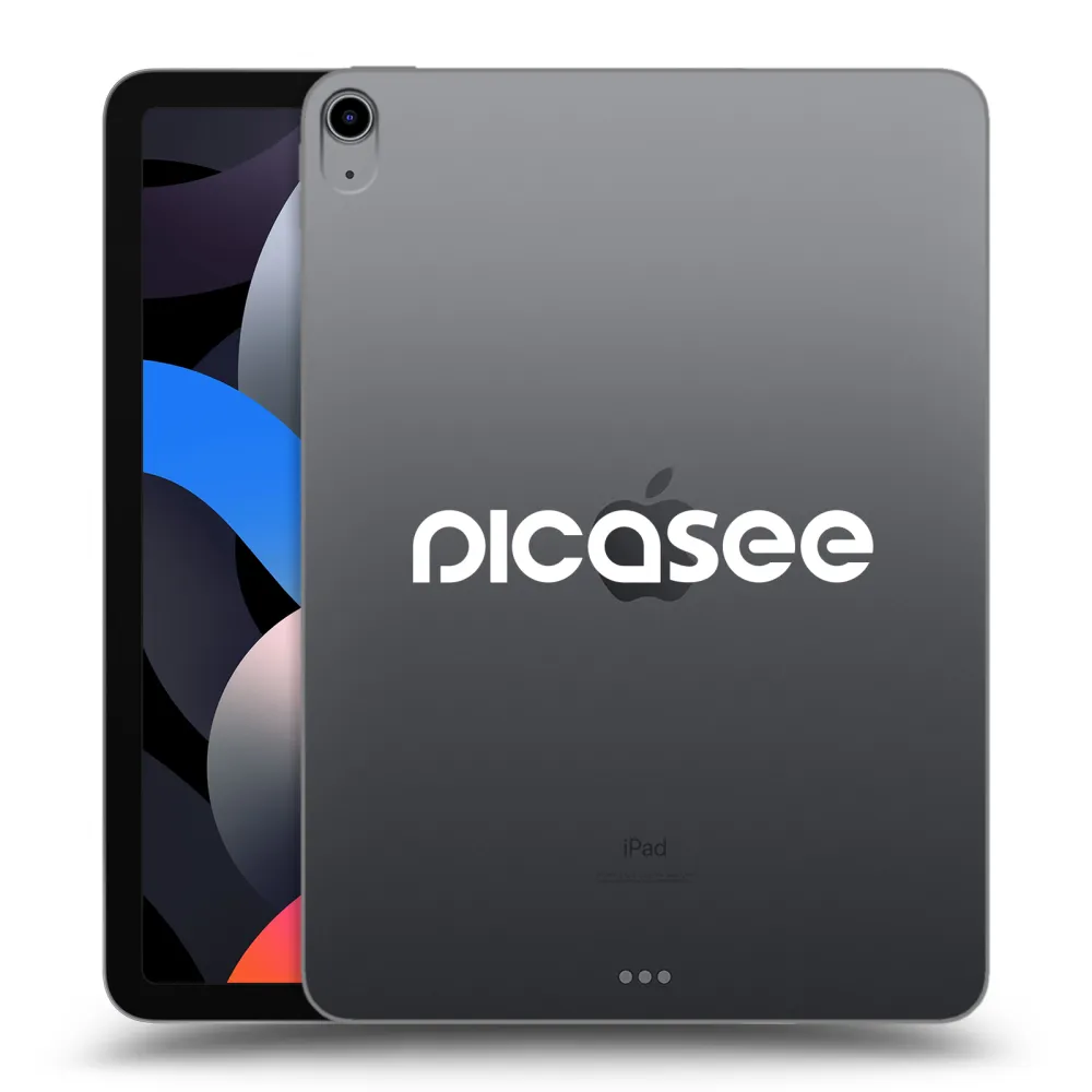 Picasee silikonski prozorni ovitek za Apple iPad Air 4 10.9" 2020 - Picasee - new logo - white