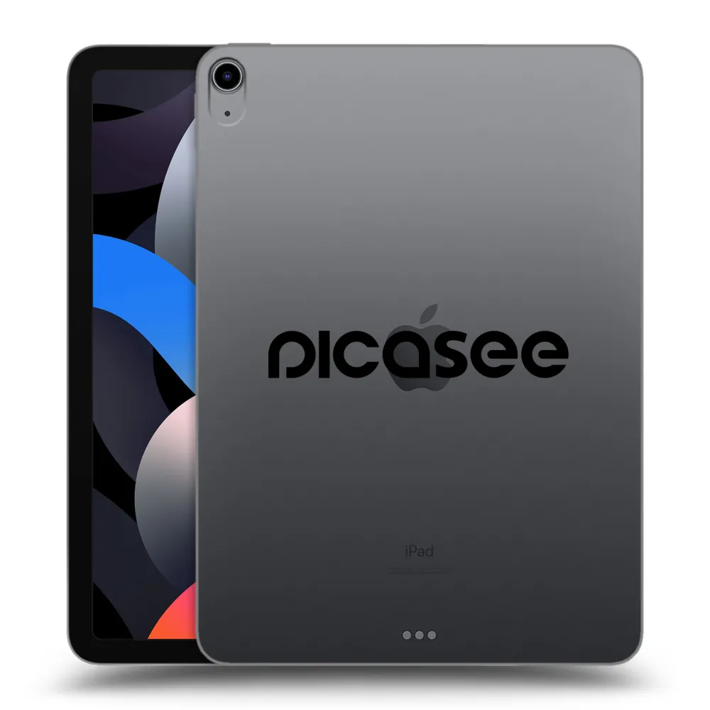 Picasee silikonski prozorni ovitek za Apple iPad Air 4 10.9" 2020 - Picasee - new logo - black