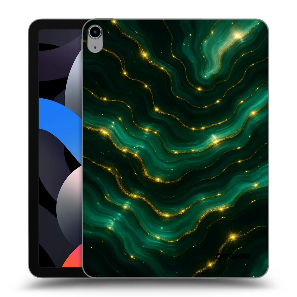 Picasee silikonski prozorni ovitek za Apple iPad Air 4 10.9" 2020 - Emerald