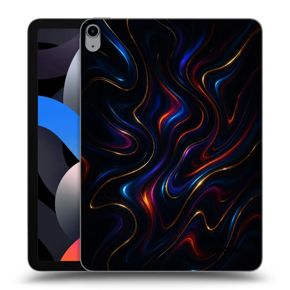 Picasee silikonski prozorni ovitek za Apple iPad Air 4 10.9" 2020 - Noir