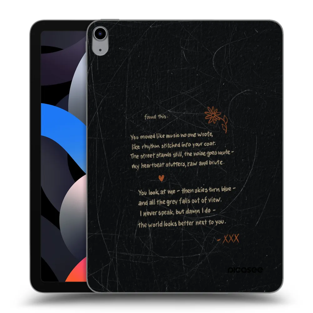Picasee silikonski prozorni ovitek za Apple iPad Air 4 10.9" 2020 - POET