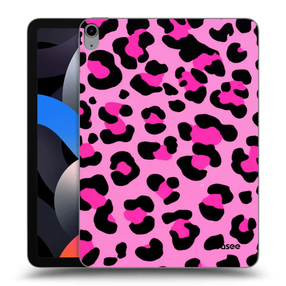 Picasee silikonski prozorni ovitek za Apple iPad Air 4 10.9" 2020 - Pink Tiger