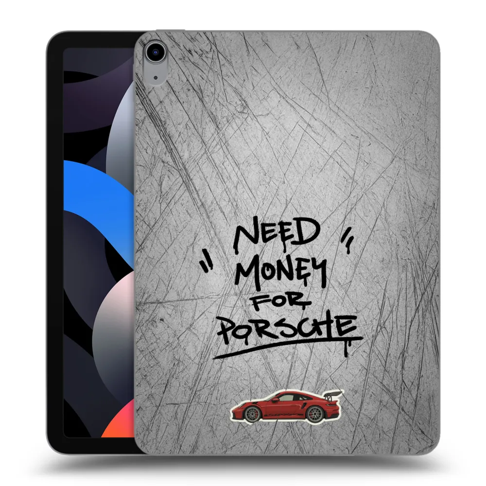 Picasee silikonski prozorni ovitek za Apple iPad Air 4 10.9" 2020 - Grey Drift