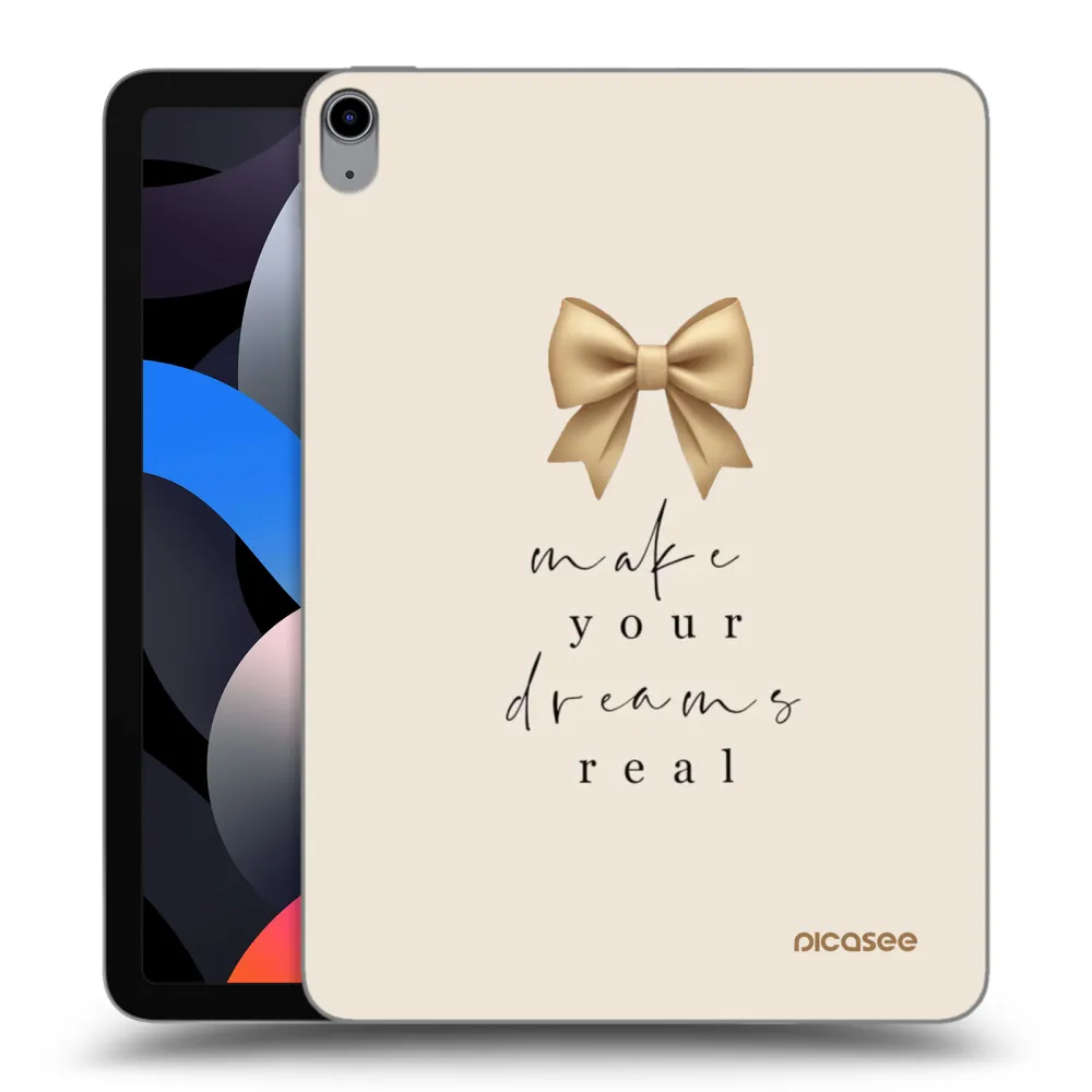Picasee silikonski prozorni ovitek za Apple iPad Air 4 10.9" 2020 - Golden Dream