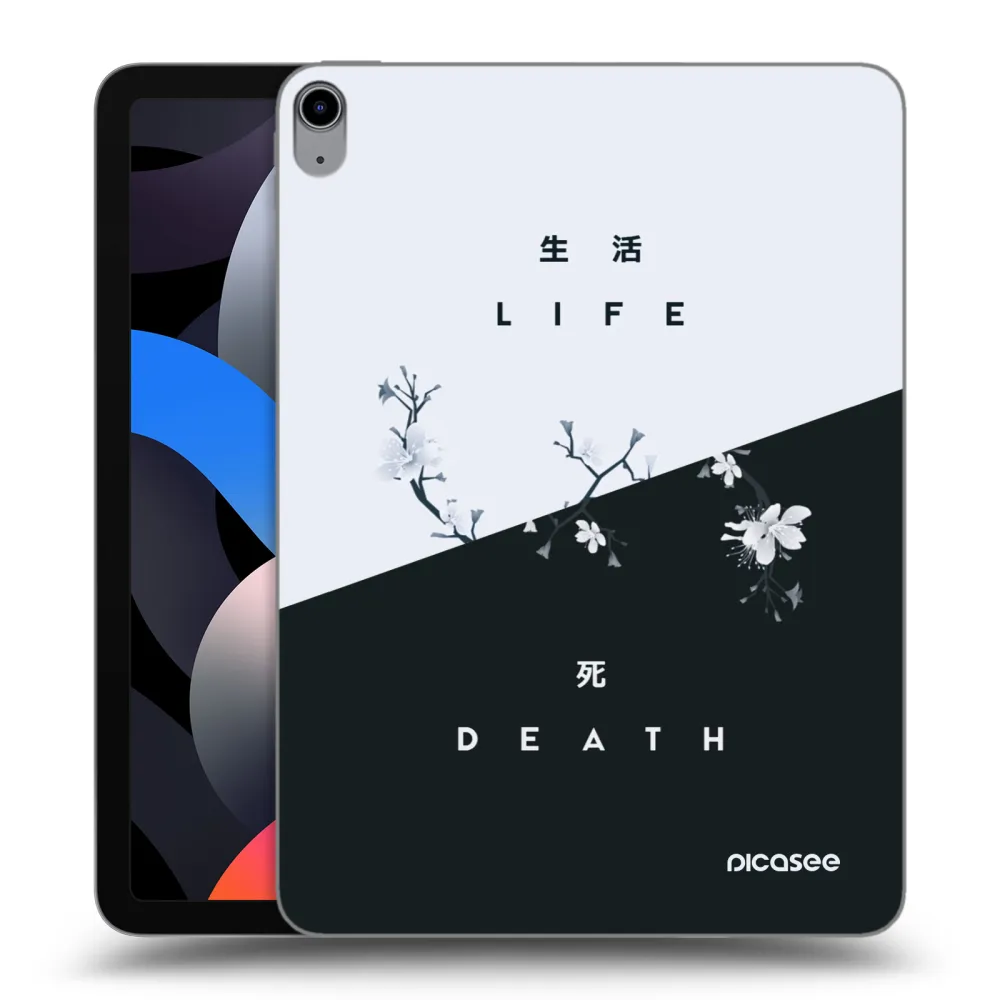 Picasee silikonski prozorni ovitek za Apple iPad Air 4 10.9" 2020 - Life - Death
