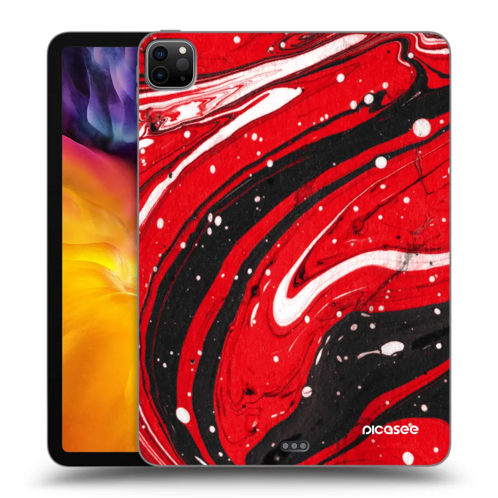 Picasee silikonski črni ovitek za Apple iPad Pro 11" 2020 (2.gen) - Red black