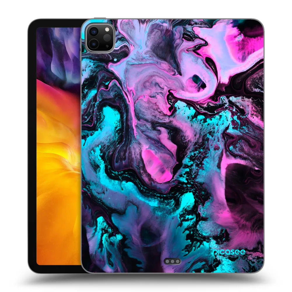 Picasee silikonski črni ovitek za Apple iPad Pro 11" 2020 (2.gen) - Lean