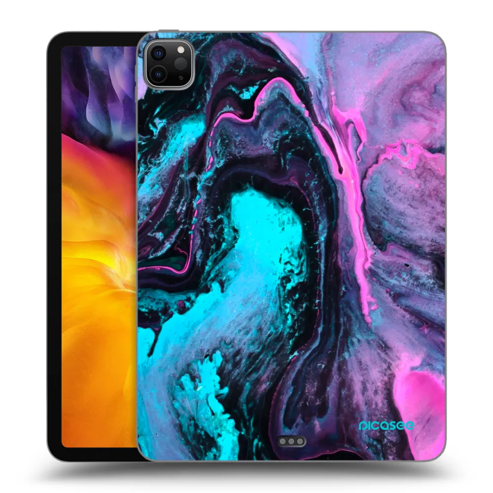 Picasee silikonski črni ovitek za Apple iPad Pro 11" 2020 (2.gen) - Lean 2