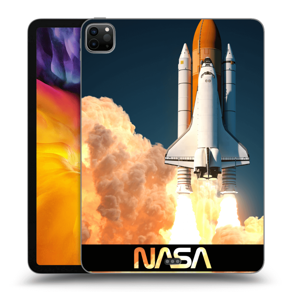 Picasee silikonski črni ovitek za Apple iPad Pro 11" 2020 (2.gen) - Space Shuttle