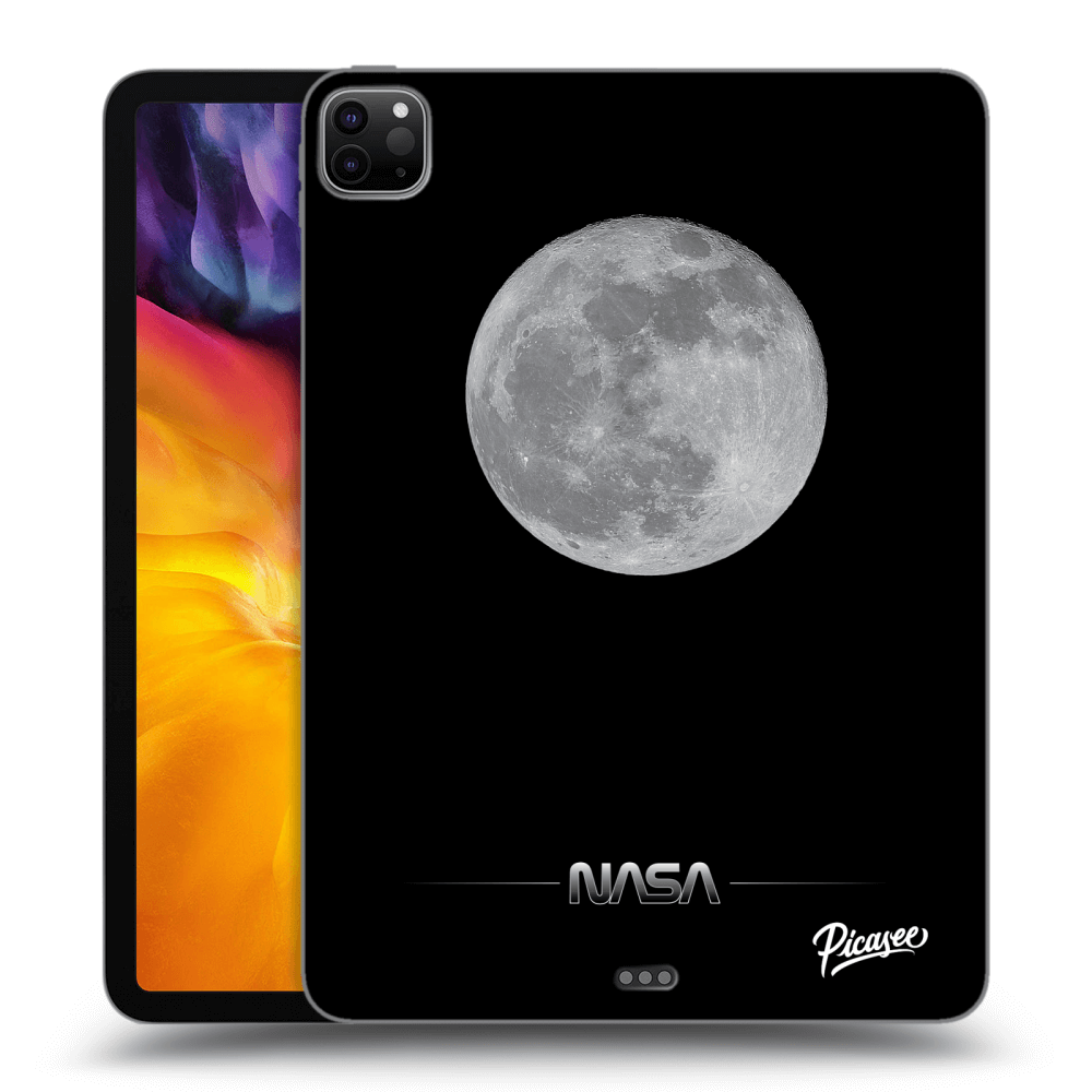 Picasee silikonski črni ovitek za Apple iPad Pro 11" 2020 (2.gen) - Moon Minimal