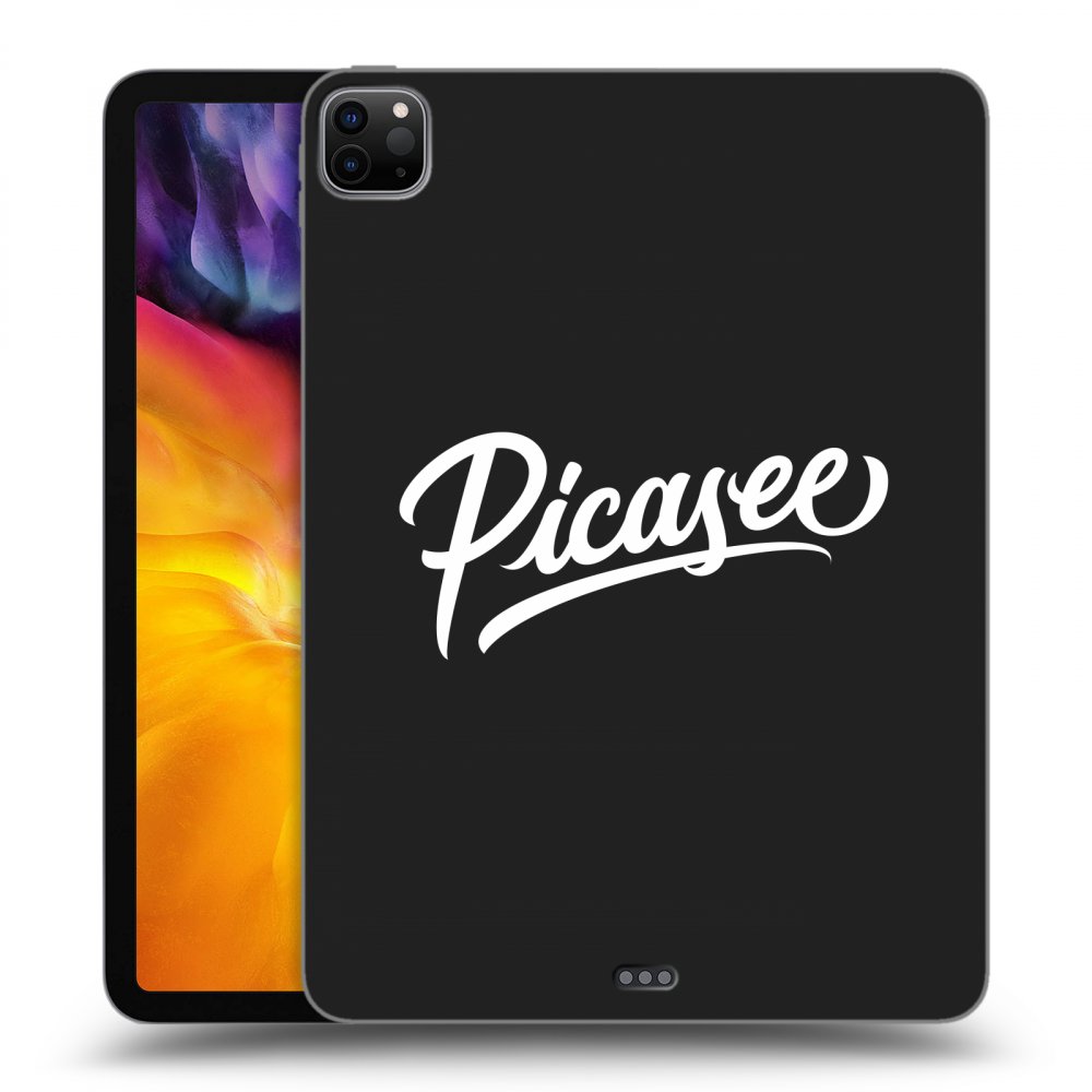 Picasee silikonski črni ovitek za Apple iPad Pro 11" 2020 (2.gen) - Picasee - old logo - white