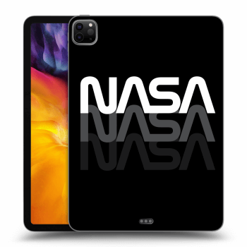 Picasee silikonski črni ovitek za Apple iPad Pro 11" 2020 (2.gen) - NASA Triple