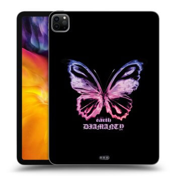 Picasee silikonski črni ovitek za Apple iPad Pro 11" 2020 (2.gen) - Diamanty Purple