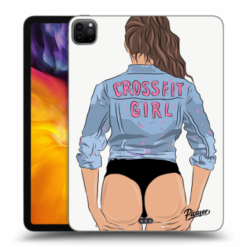 Picasee silikonski črni ovitek za Apple iPad Pro 11" 2020 (2.gen) - Crossfit girl - nickynellow