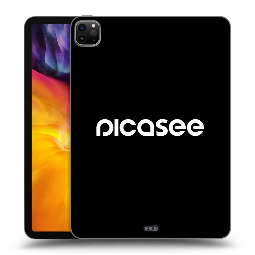 Picasee silikonski črni ovitek za Apple iPad Pro 11" 2020 (2.gen) - Picasee - new logo - white