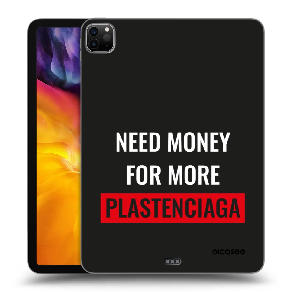 Picasee silikonski črni ovitek za Apple iPad Pro 11" 2020 (2.gen) - More PLASTENCIAGA