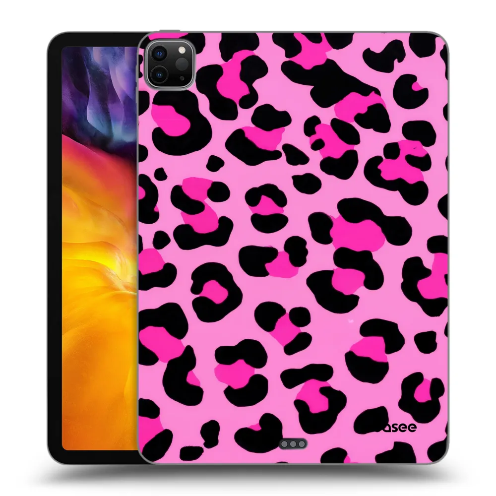 Picasee silikonski črni ovitek za Apple iPad Pro 11" 2020 (2.gen) - Pink Tiger