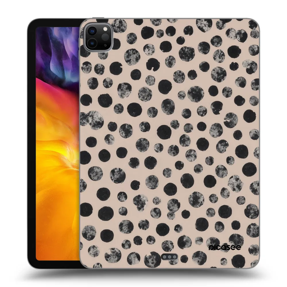 Picasee silikonski črni ovitek za Apple iPad Pro 11" 2020 (2.gen) - Dots