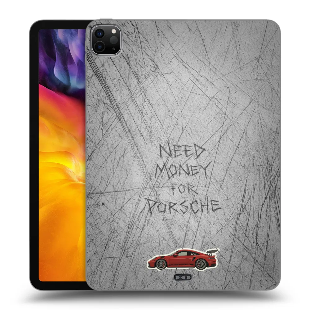 Picasee silikonski črni ovitek za Apple iPad Pro 11" 2020 (2.gen) - Garage Scratch