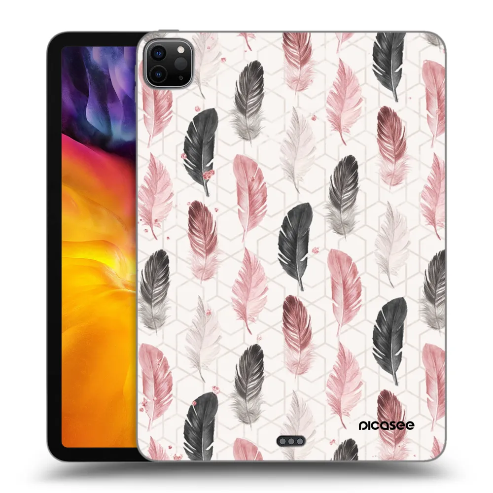 Picasee silikonski črni ovitek za Apple iPad Pro 11" 2020 (2.gen) - Feather 2