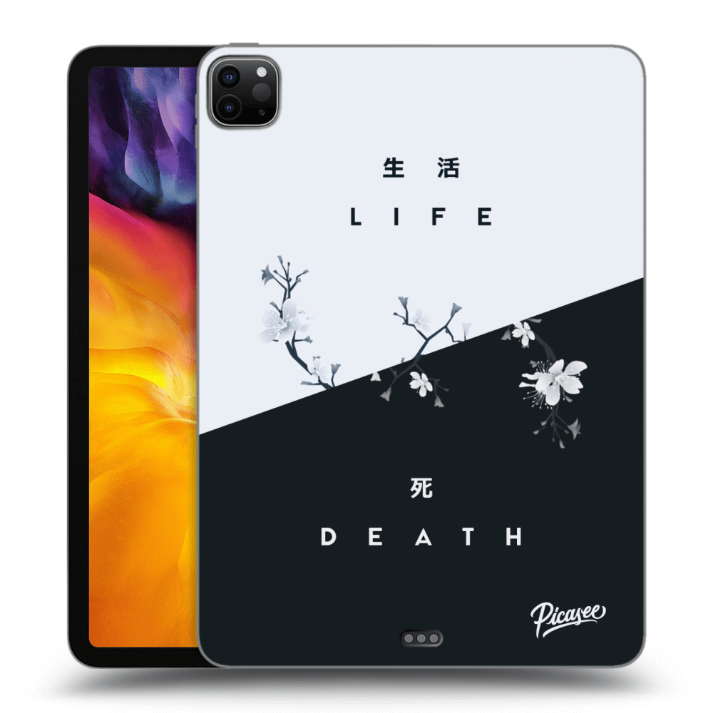 Picasee silikonski črni ovitek za Apple iPad Pro 11" 2020 (2.gen) - Life - Death