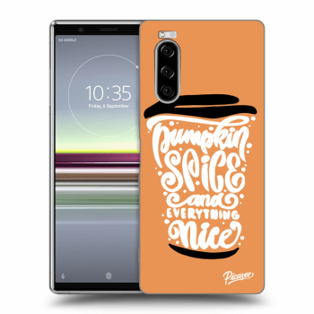 Ovitek za Sony Xperia 5 - Pumpkin coffee