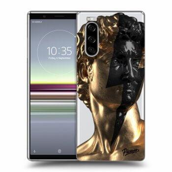 Ovitek za Sony Xperia 5 - Wildfire - Gold