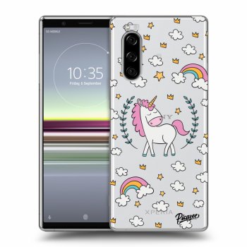 Ovitek za Sony Xperia 5 - Unicorn star heaven