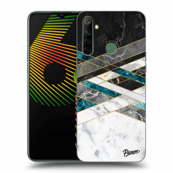 Ovitek za Realme 6i - Black & White geometry