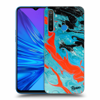 Ovitek za Realme 5 - Blue Magma