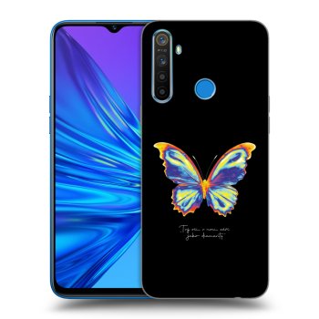 Ovitek za Realme 5 - Diamanty Black