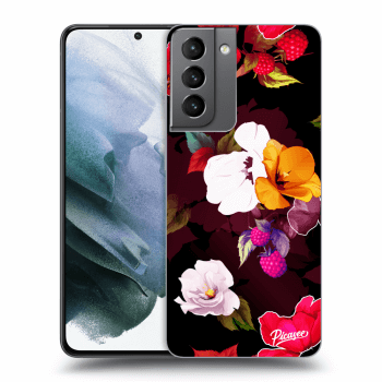 Picasee ULTIMATE CASE za Samsung Galaxy S21 5G G991B - Flowers and Berries