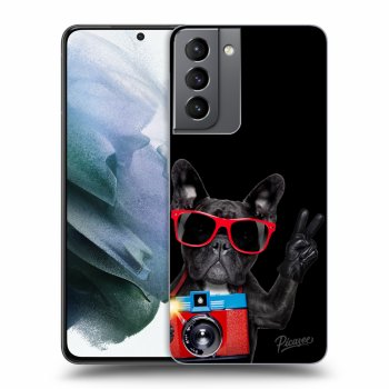 Ovitek za Samsung Galaxy S21 5G G991B - French Bulldog