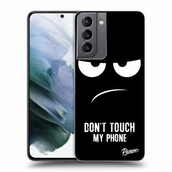 Picasee ULTIMATE CASE za Samsung Galaxy S21 5G G991B - Don't Touch My Phone