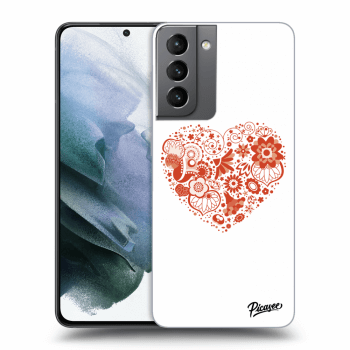 Ovitek za Samsung Galaxy S21 5G G991B - Big heart