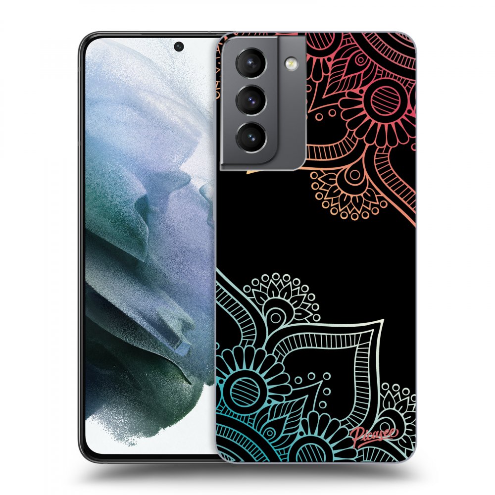 Picasee ULTIMATE CASE za Samsung Galaxy S21 5G G991B - Flowers pattern