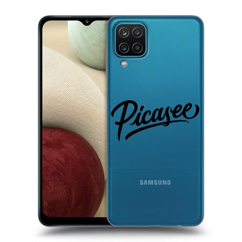 Picasee silikonski prozorni ovitek za Samsung Galaxy A12 A125F - Picasee - black