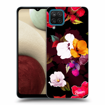Ovitek za Samsung Galaxy A12 A125F - Flowers and Berries