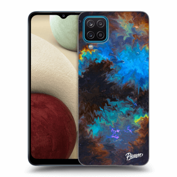 Picasee silikonski črni ovitek za Samsung Galaxy A12 A125F - Space