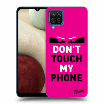 Ovitek za Samsung Galaxy A12 A125F - Shadow Eye - Pink